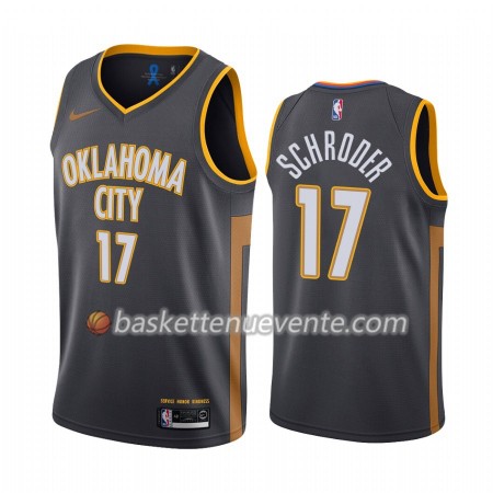 Maillot Basket Oklahoma City Thunder Dennis Schroder 17 2019-20 Nike City Edition Swingman - Homme